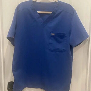 FIGS ROYAL BLUE Large top